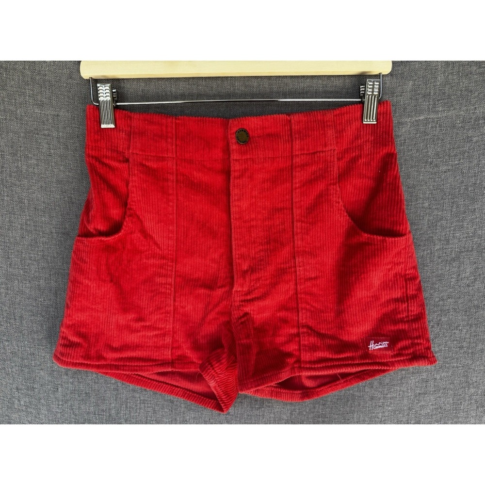 Red Women's Size 28 Hammies Corduroy Shorts